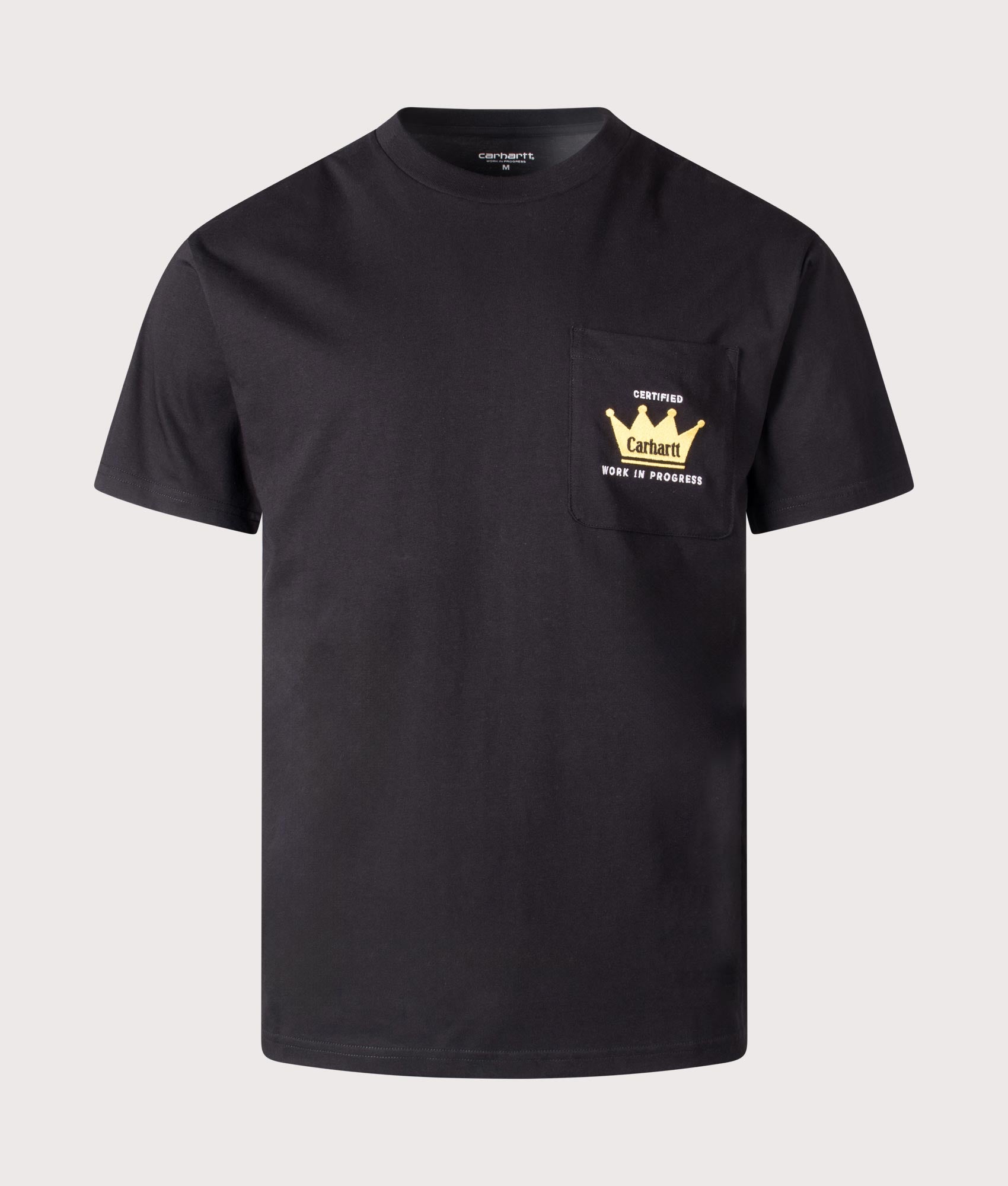 Relaxed Fit Crown Pocket T-Shirt. Shot by EQVVS. Front shot.