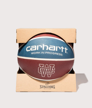 Carhartt WIP Spalding for Carhartt WIP Basketball at EQVVS. Boxed Front Shot. 