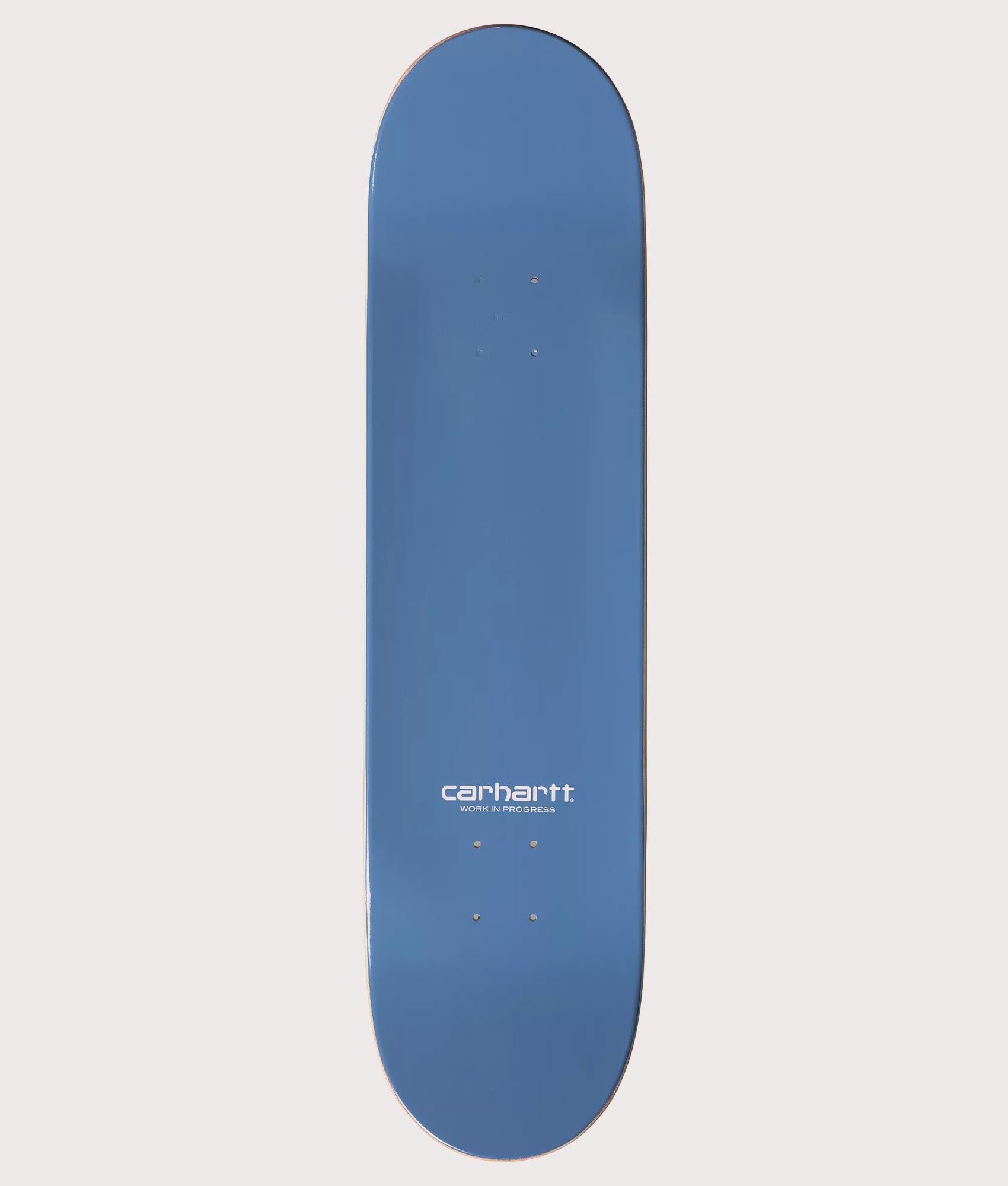 Carharrt WIP  Board 2 8.375inch in Blue. Shot at EQVVS. Top shot 