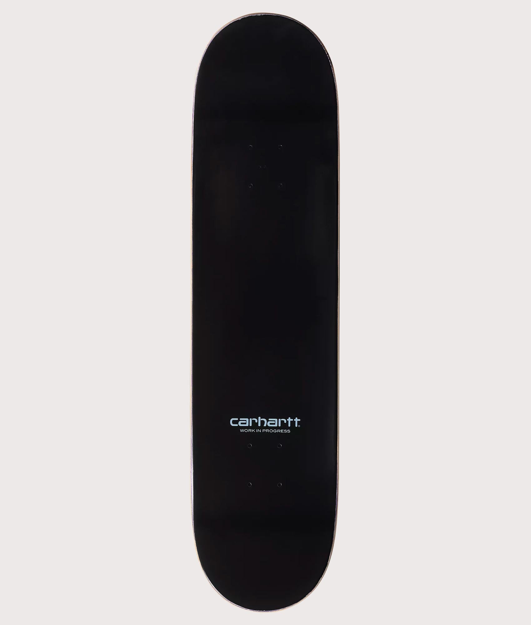 Carharrt WIP  Board 3 8.5inch in Black . Shot at EQVVS. Top shot 