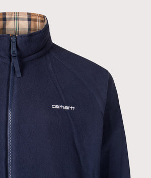 Reversible Planer Jacket. Shot by EQVVS. Front fleece detail shot.