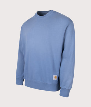 Relaxed Fit Hudson Sweatshirt. Shot by EQVVS. Front angled shot.