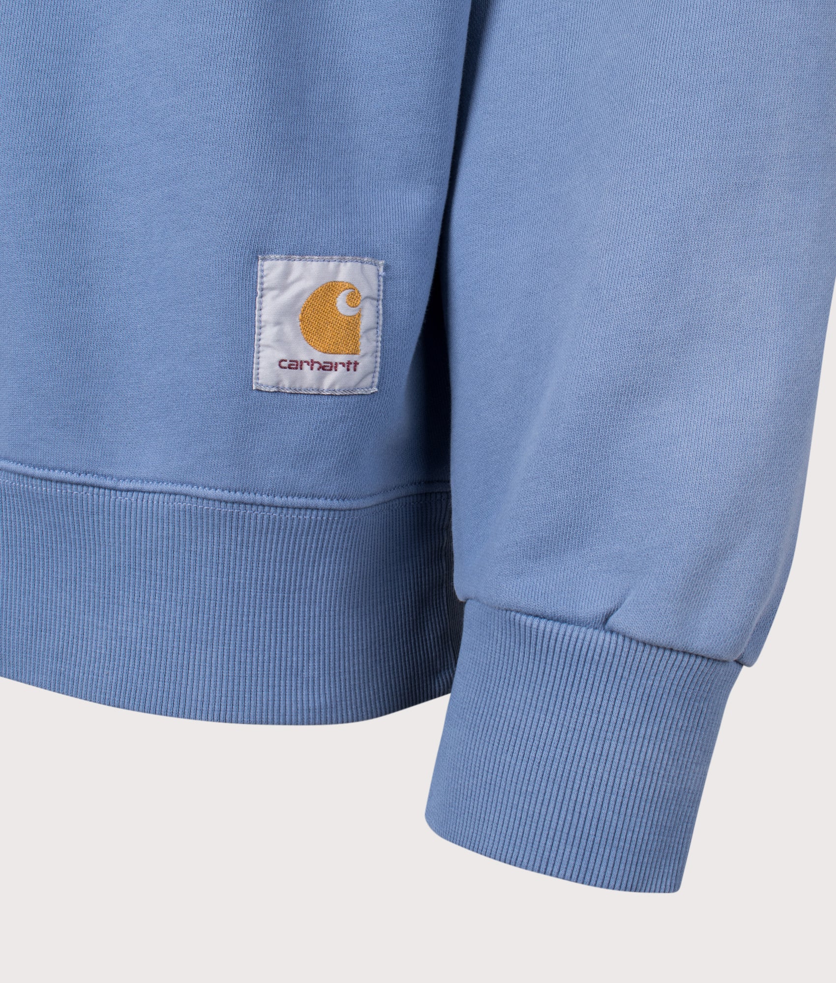 Relaxed Fit Hudson Sweatshirt. Shot by EQVVS. Detail shot.