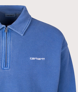 Pique Script Sweatshirt. Shot by EQVVS. Detail shot.