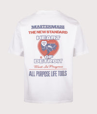 Relaxed Fit Arcan T-Shirt: 0260 White 