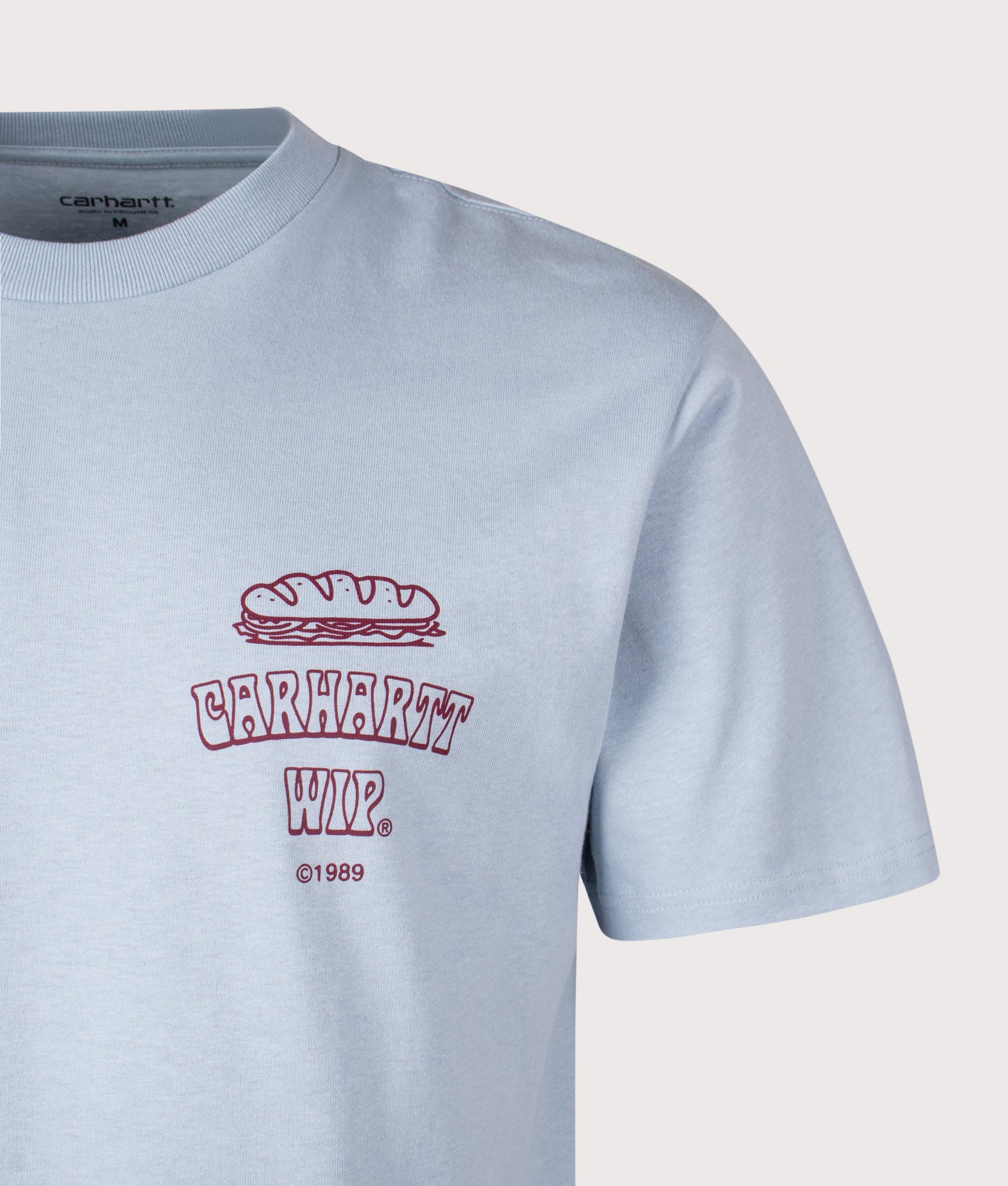 Relaxed Fit Sandwich T-Shirt. Shot by EQVVS. Detail shot.