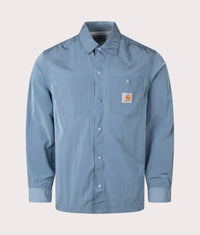 Canby Overshirt: 2SFXX Clay Blue/White 