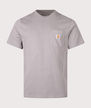 Pocket T-Shirt in Yosemite. 100% Cotton | Carhartt WIP | Shot at EQVVS |  Front shot 