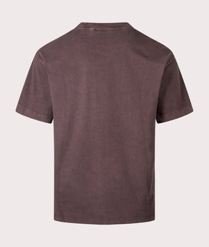 Carhartt WIP Vista T-Shirt in Palisander at EQVVS Menswear. Back shot.