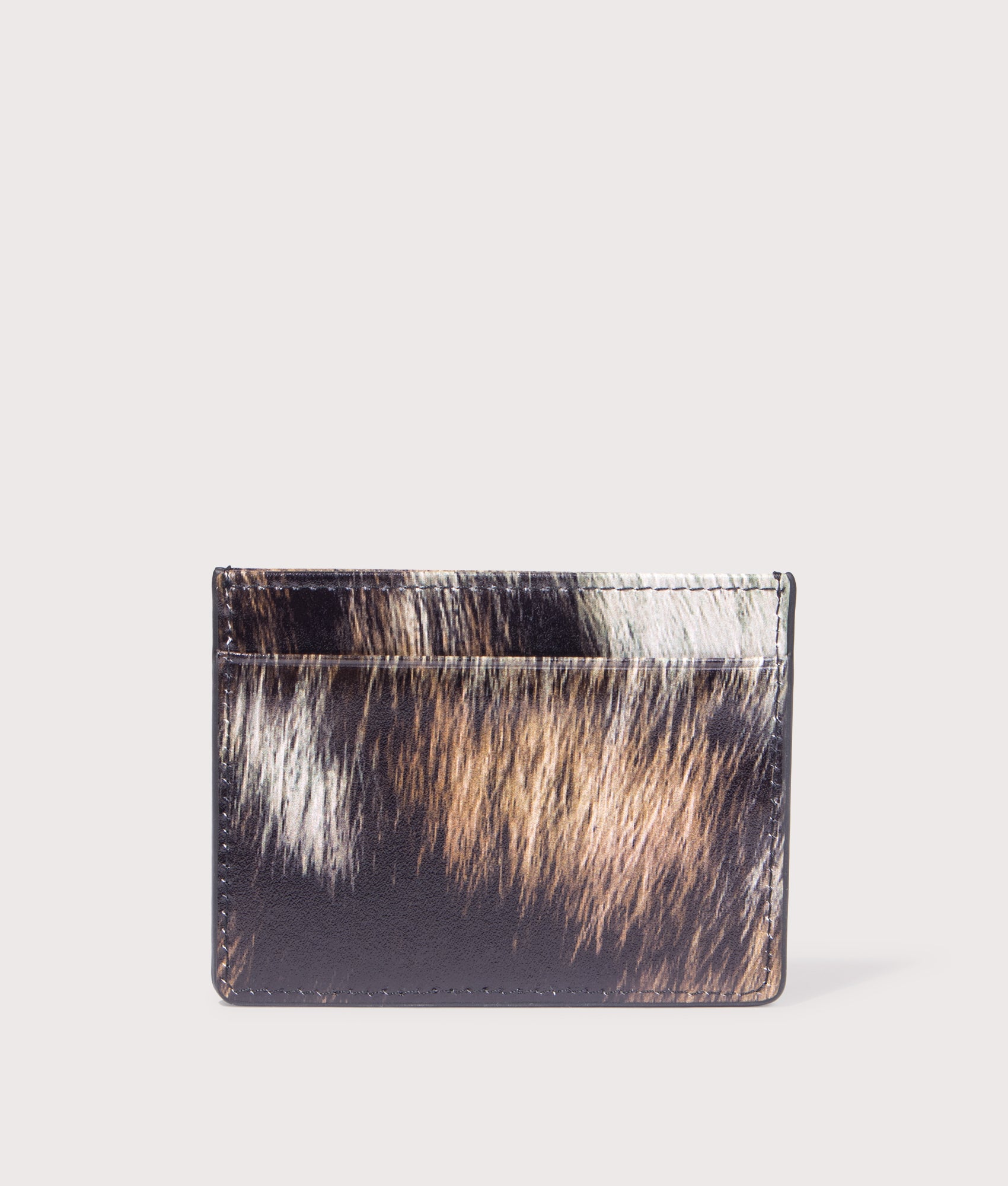 Vegas Cardholder Wallet in Wild Dog/Silver | Carhartt WIP | EQVVS | Back shot 