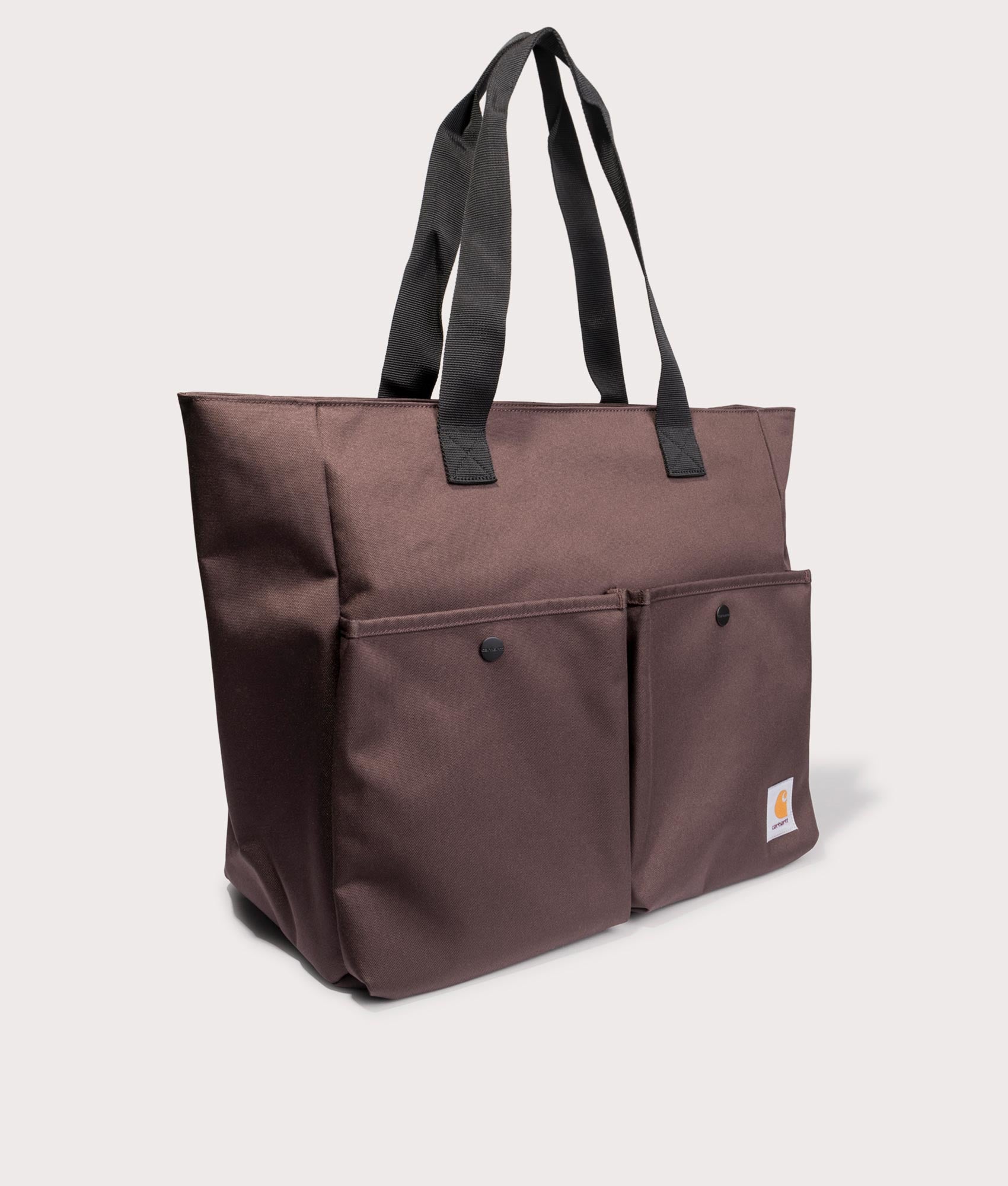 Jake Tote Bag in Palisander | Carhartt WIP | EQVVS | Front angle shot 