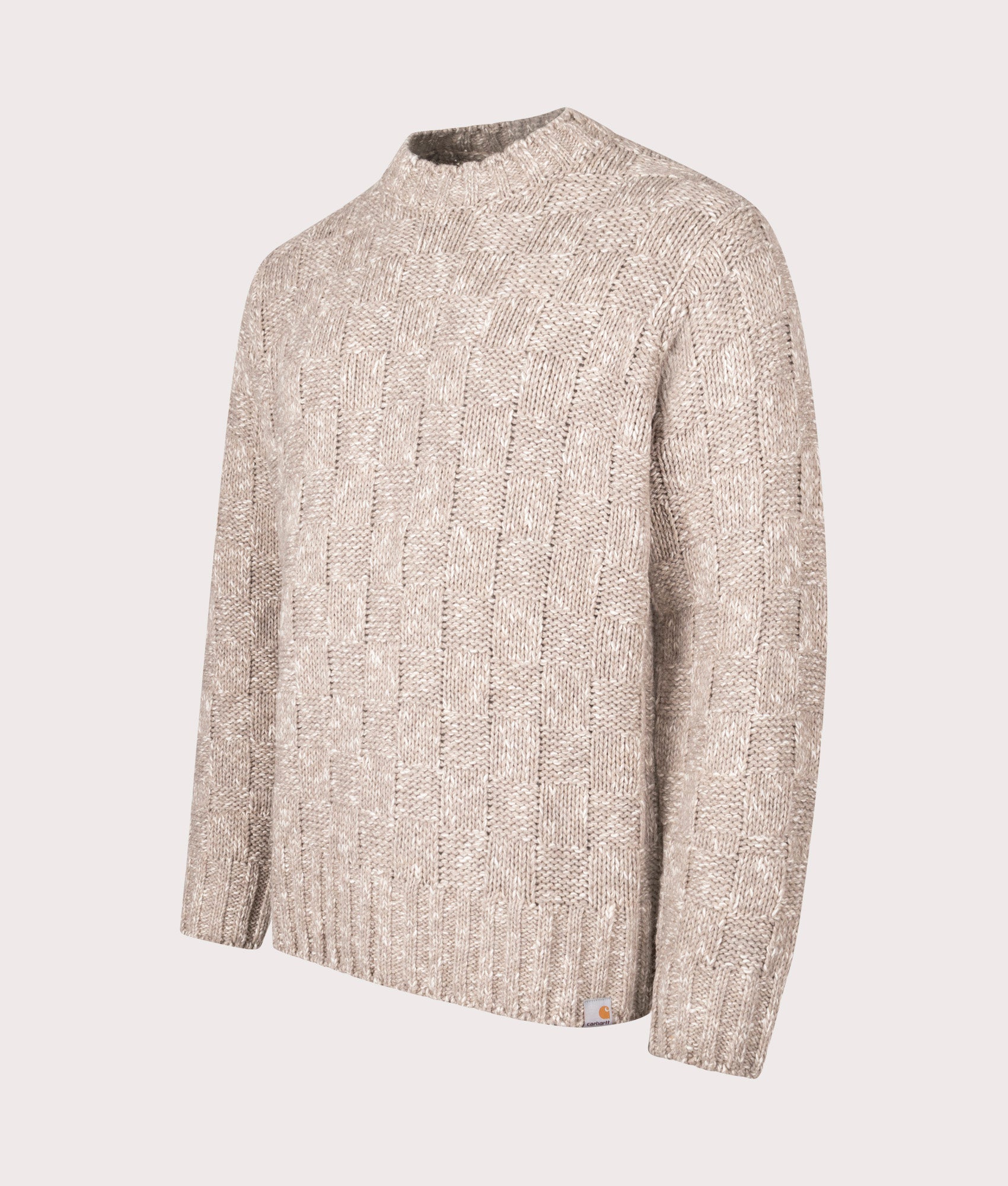 Kyloe Jumper in Wall Heather | Carhartt WIP | EQVVS | Front angle shot
