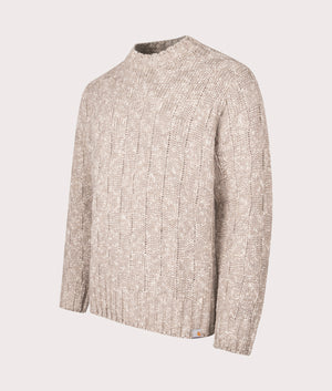Kyloe Jumper in Wall Heather | Carhartt WIP | EQVVS | Front angle shot