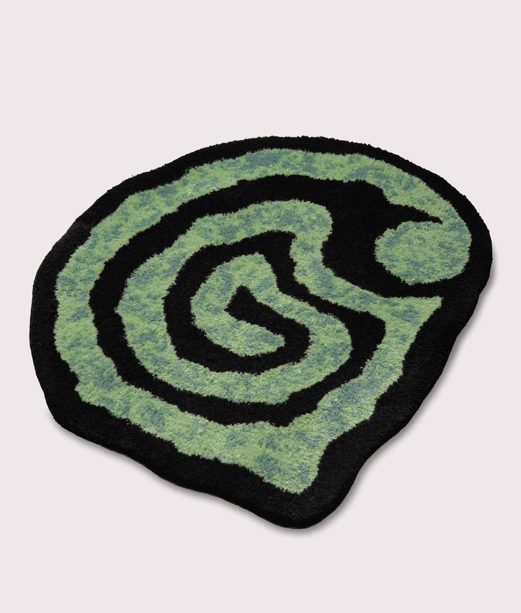 Helix Rug. Shot by EQVVS. Front angled shot.