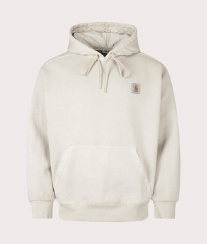 Carhartt WIP The Hooded Vista Sweatshirt  in the Fleur De Sel at EQVVS Menswear. Front shot.