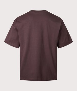 Relaxed Fit Work Pocket T-Shirt in Palisander. 100% Cotton | Carhartt WIP | EQVVS | Back shot 