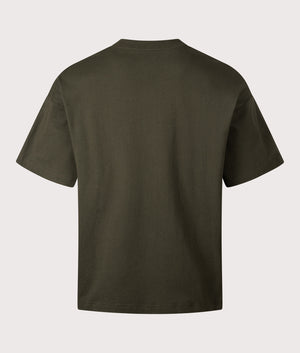 Relaxed Fit Work Pocket T-Shirt in Palisander. 100% Cotton | Carhartt WIP | EQVVS | Back shot 