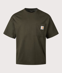 Relaxed Fit Work Pocket T-Shirt: 49XX Olive 