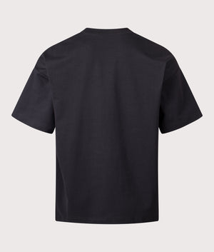 Relaxed Fit Work Pocket T-Shirt in Black. 100% Cotton | Carhartt WIP | EQVVS | Back shot 