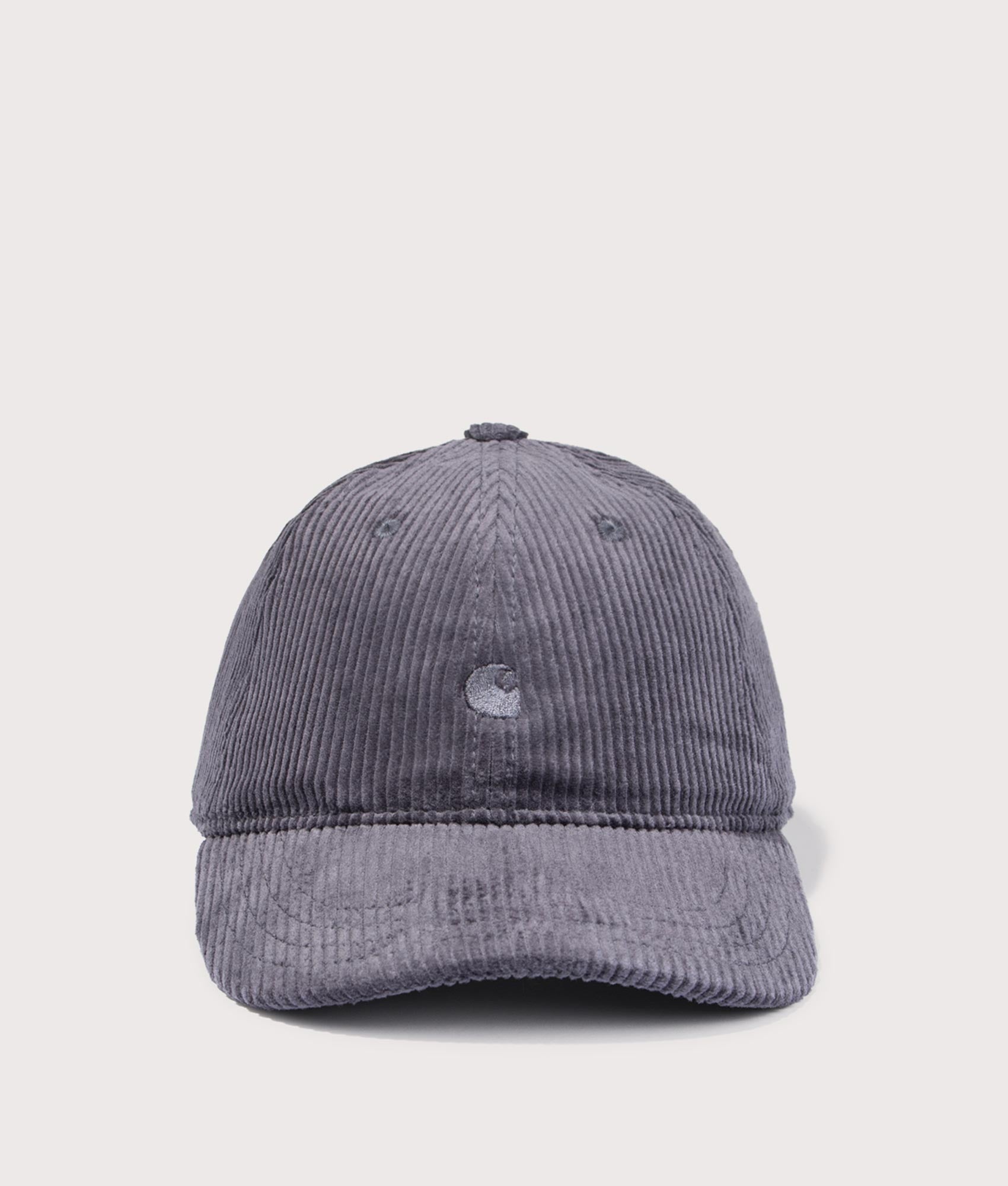 Harlem Cap in Graphite | Carhartt WIP | EQVVS | Front shot 