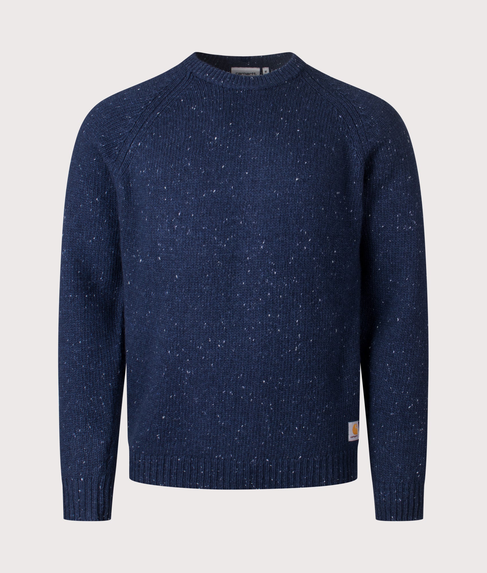 Anglistic Jumper in Speckled Jupiter | Carhartt WIP | EQVVS | Front shot 