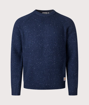 Anglistic Jumper in Speckled Jupiter | Carhartt WIP | EQVVS | Front shot 