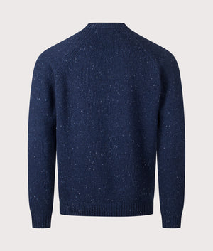 Anglistic Jumper in Speckled Jupiter | Carhartt WIP | EQVVS | Back shot 