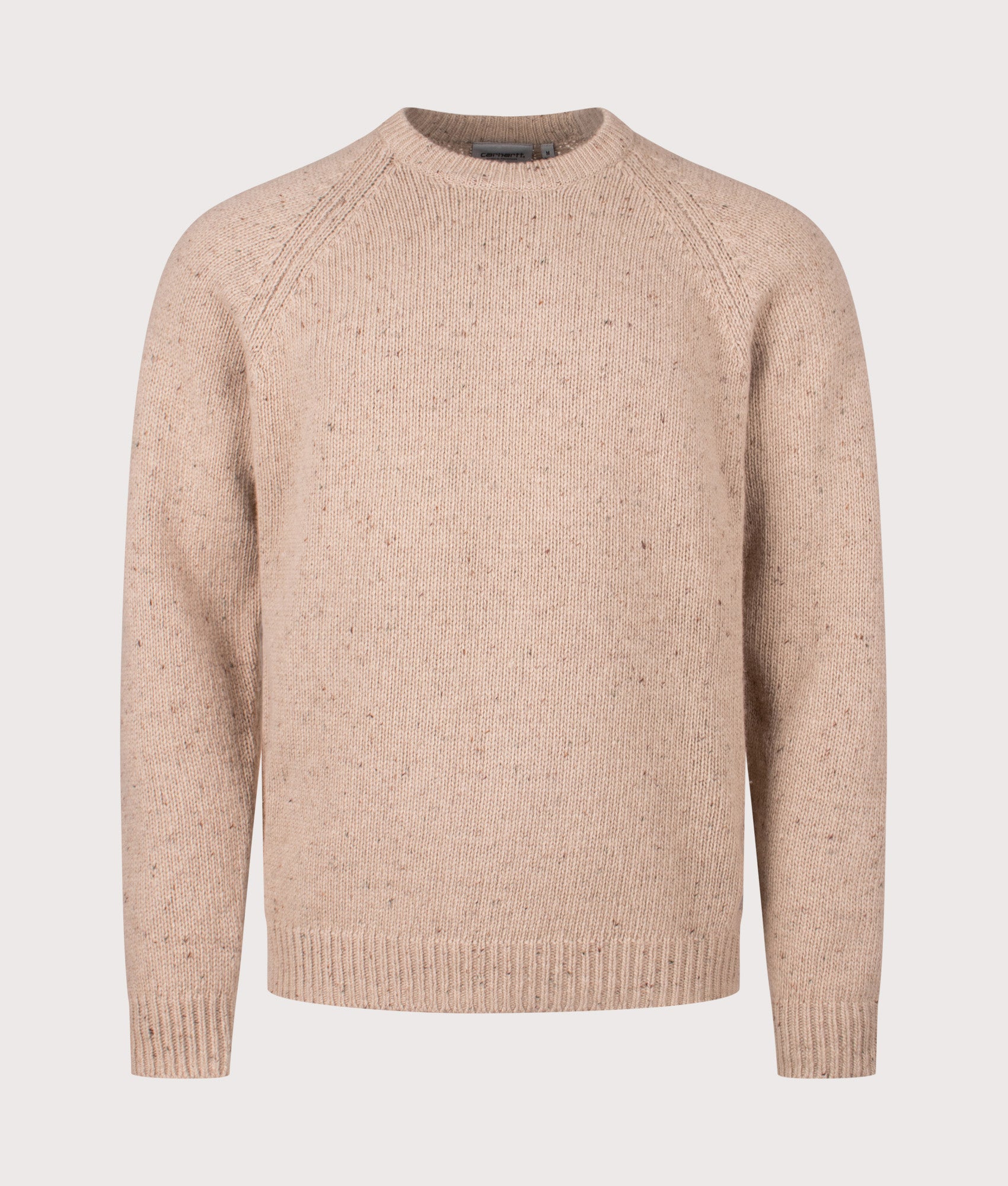 Anglistic Jumper in Speckled Fleur de Sel | Carhartt WIP | EQVVS | Front shot 