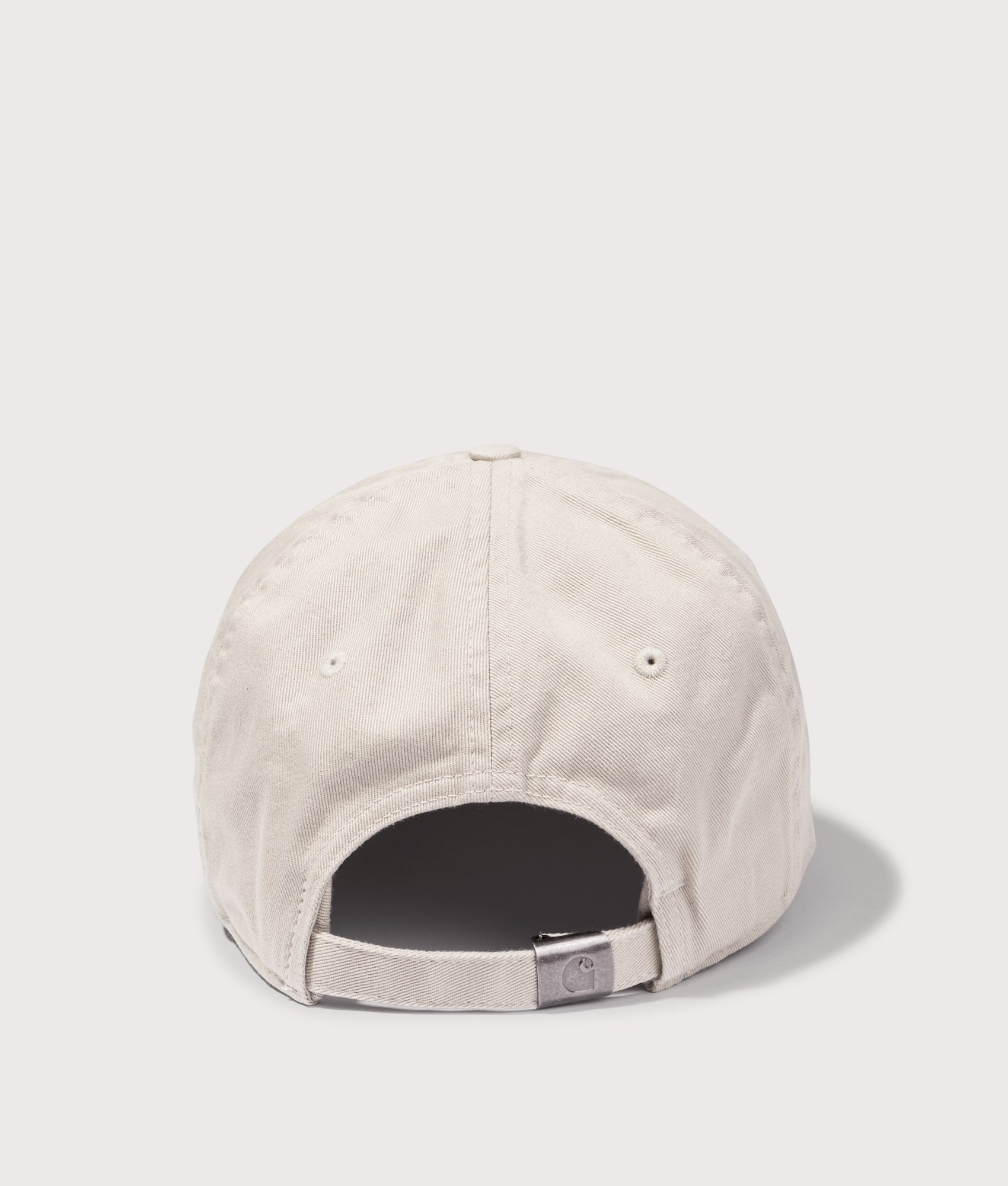 Madison Logo Cap in Fleur De Sel/Wax | Carhartt WIP | EQVVS | Back shot 