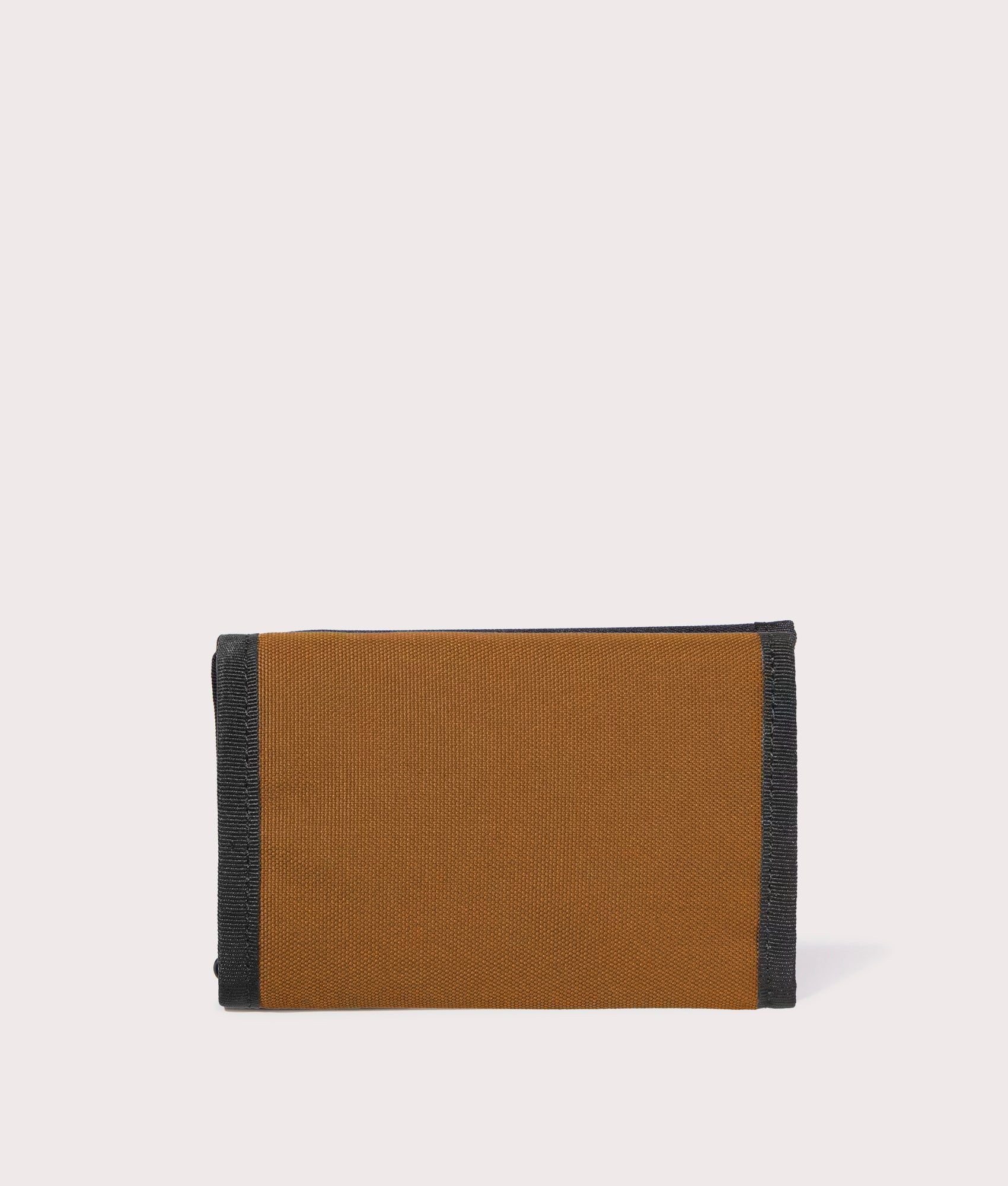 Carhartt WIP Alec Wallet in Hamilton Brown at EQVVS Menswear. Back shot.