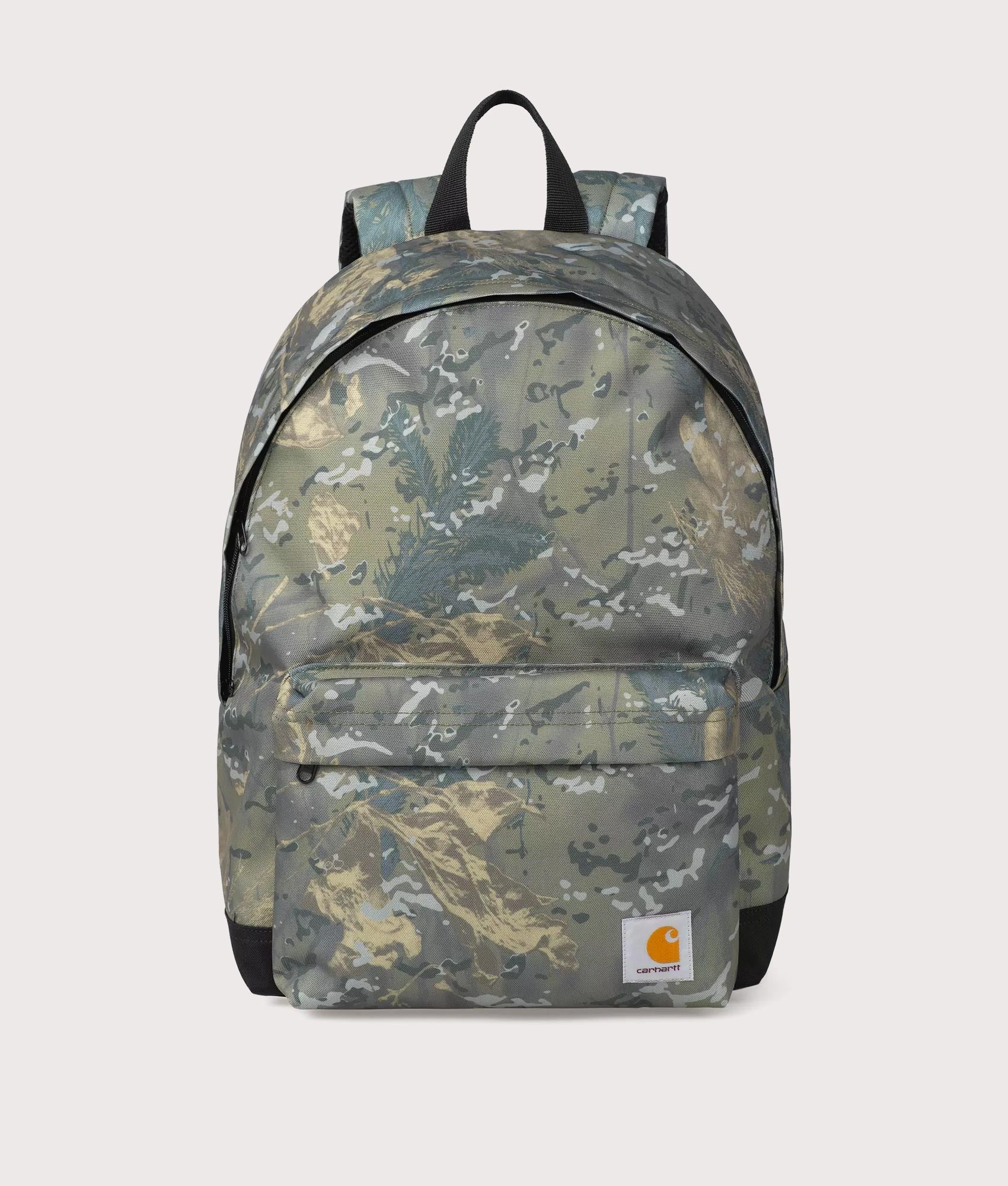 Jake Recycled Canvas Backpack in Camo Combi/Green | Carhartt WIP | EQVVS | Back shot 