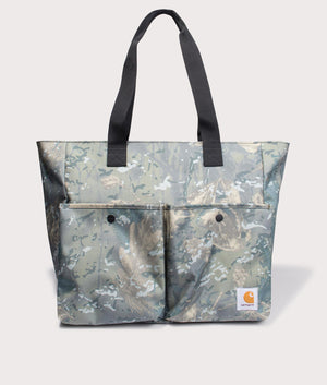 Jake Tote Bag in Camo Combi/Green | Carhartt WIP | EQVVS | Front shot 