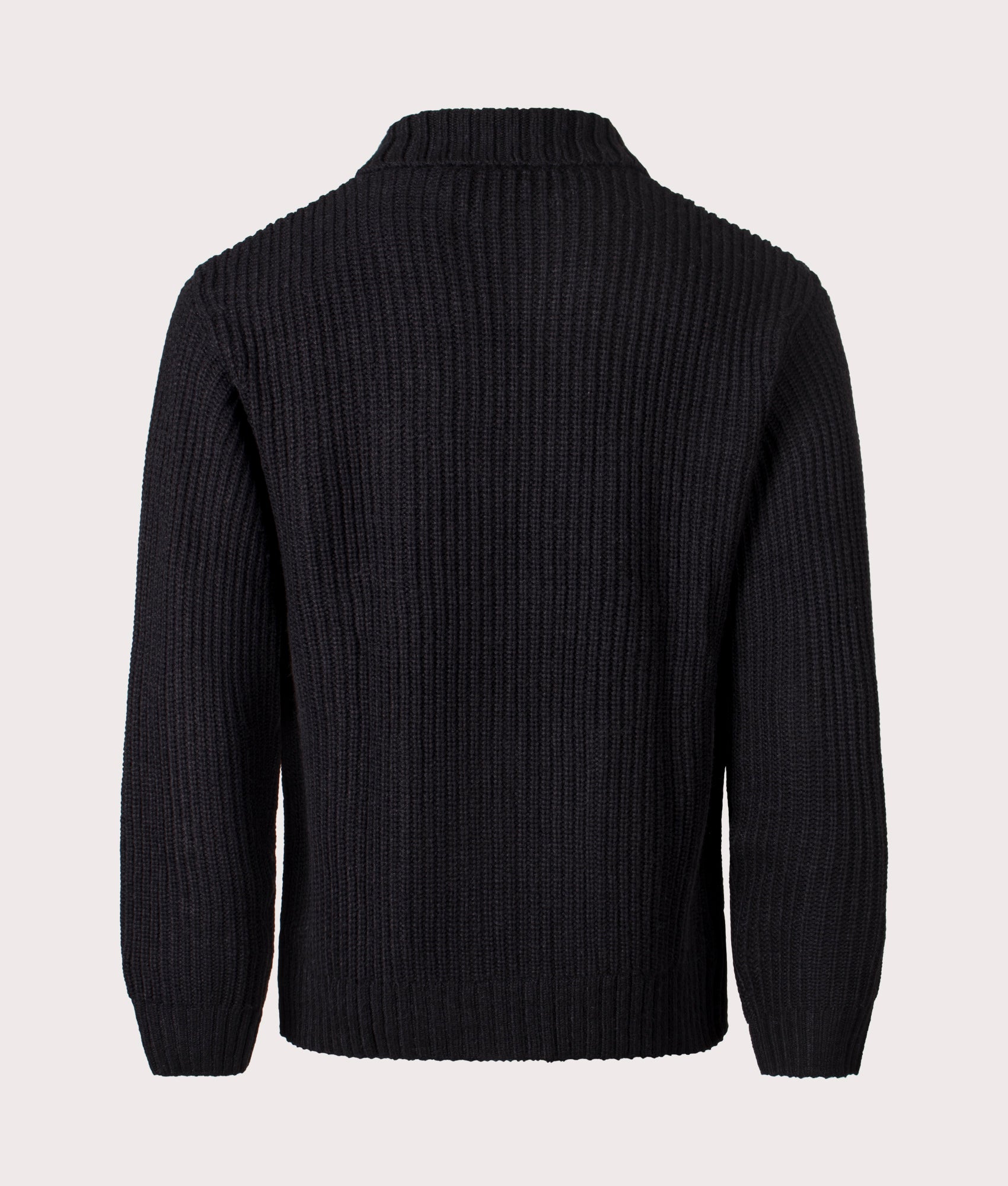 Chore Knit Jacket in Black | Carhartt WIP | EQVVS | Back shot 