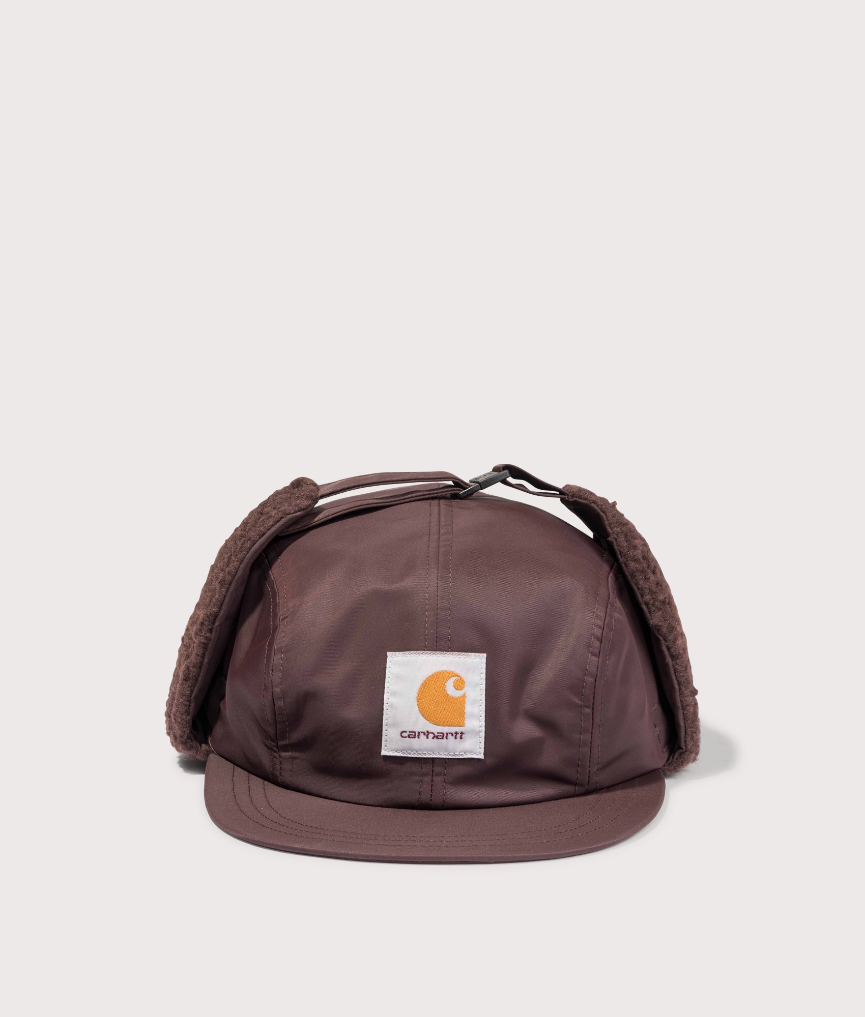Oltera Ear Guard Cap in Palisander | Carhartt WIP | EQVVS | Front shot 