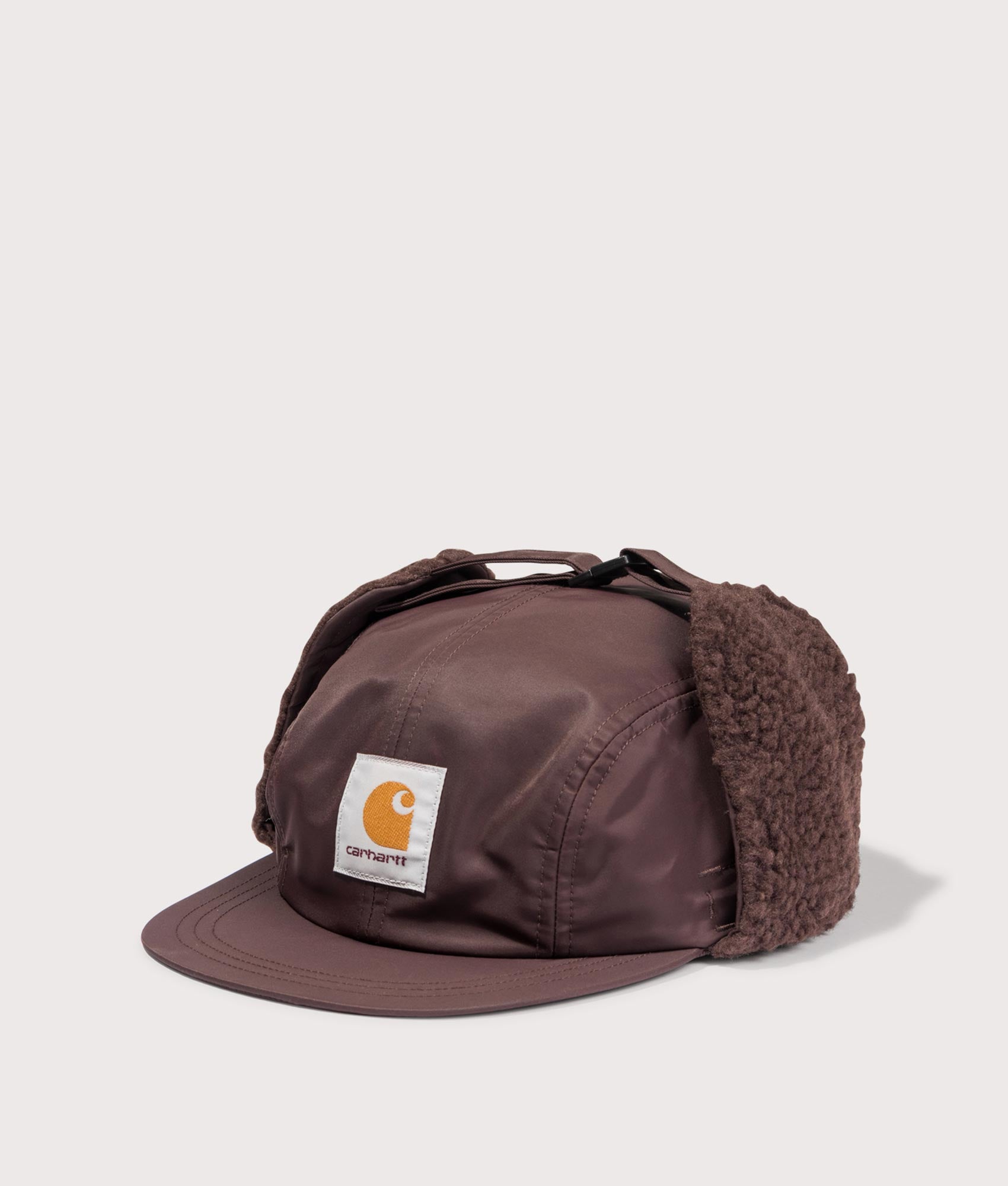 Oltera Ear Guard Cap in Palisander | Carhartt WIP | EQVVS | Front angle shot 