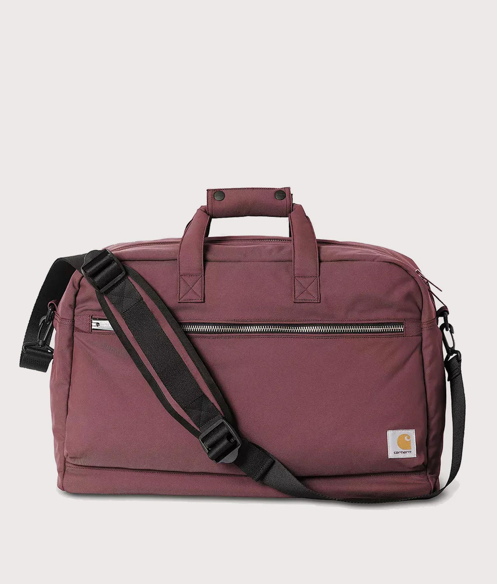 Carhartt WIP Leroy Weekend Bag in Rondo at EQVVS Menswear. Front shot.