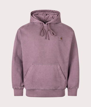 Carhartt WIP Oversized Hooded Vista Sweatshirt from in Phlox at EQVVS Menswear. Front shot.