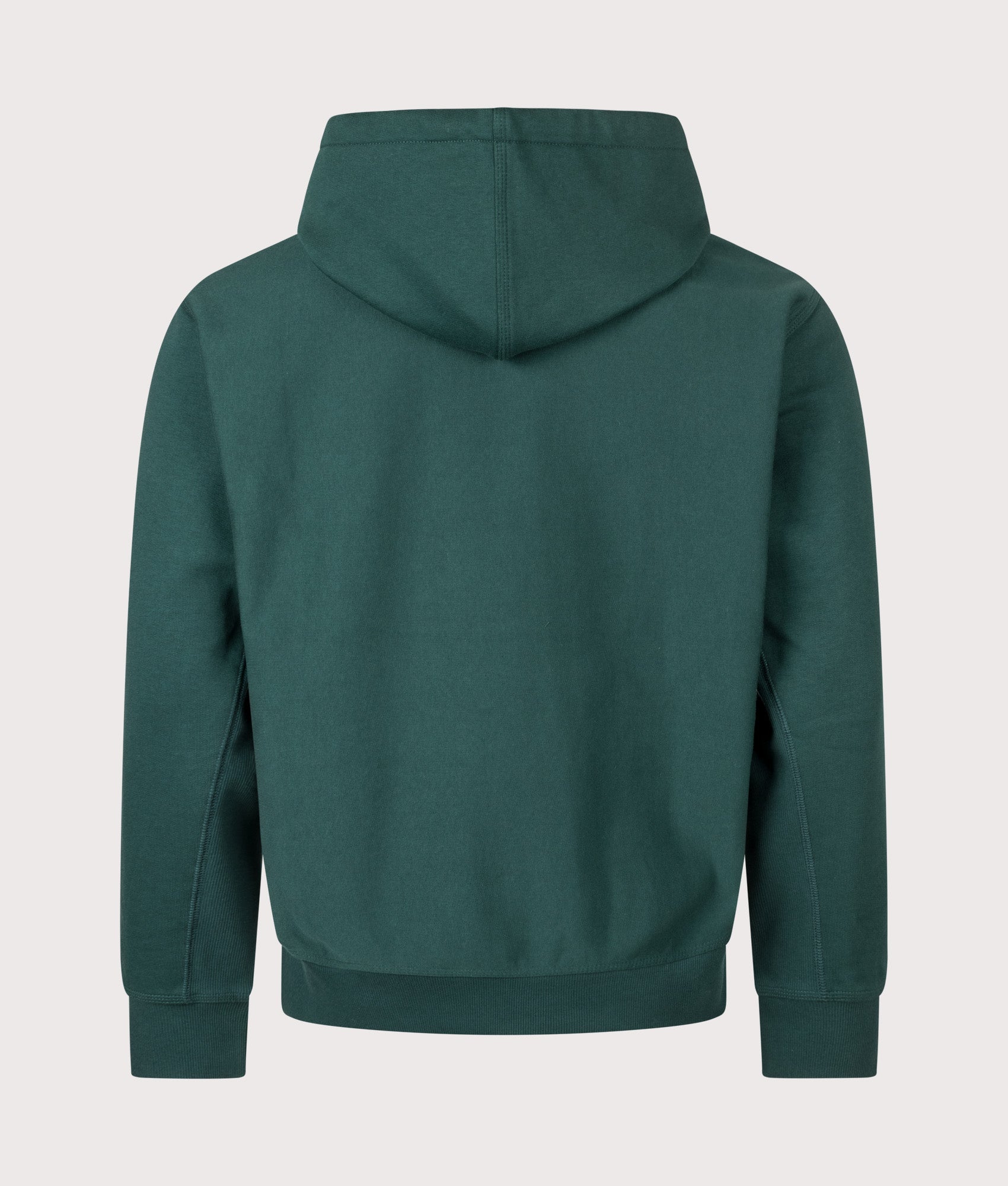 Relaxed Fit American Script Hoodie in Dark Fir | Carhartt WIP | EQVVS | Back shot 
