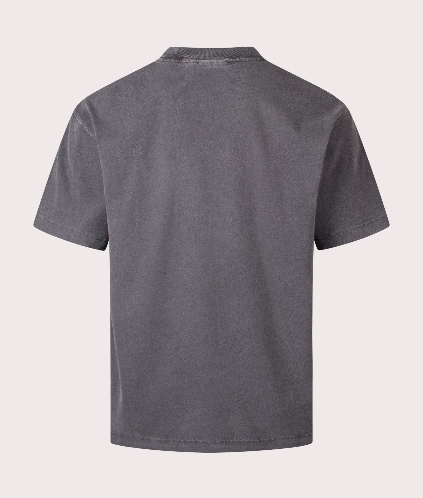 Carhartt WIP Vista T-Shirt in Black at EQVVS Menswear. Back shot.