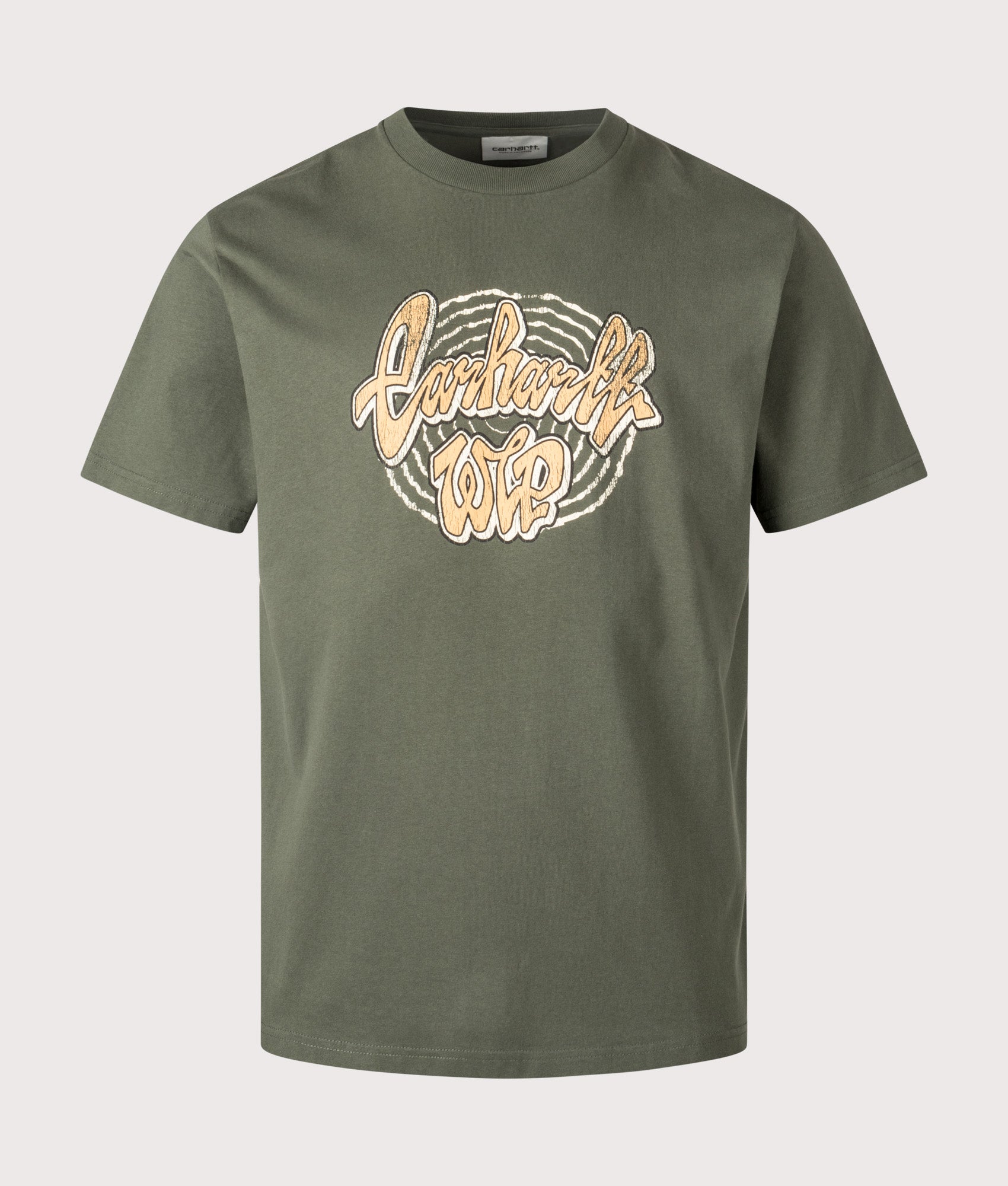 Relaxed Fit Chedda T-Shirt in Opuntia | 100% Organic Cotton | Carhartt WIP | EQVVS | Front shot 