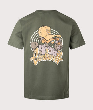 Relaxed Fit Chedda T-Shirt in Opuntia | 100% Organic Cotton | Carhartt WIP | EQVVS | Back shot 