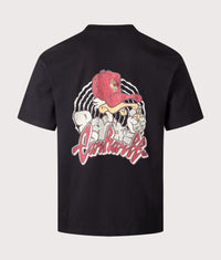 Relaxed Fit Chedda T-Shirt: 8960 Black 