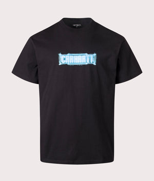 Relaxed Fit Electric Boogie T-Shirt in Black | 100% Cotton | Carhartt WIP | EQVVS | Front shot 