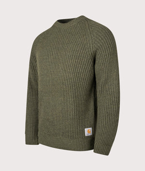 Firth Jumper in Opuntia | Carhartt WIP | EQVVS | Front angle shot 