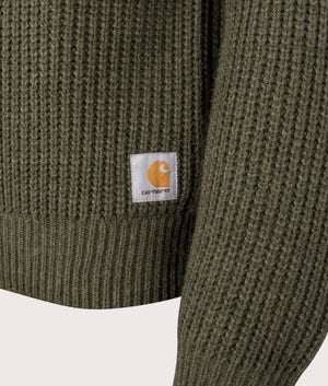 Firth Jumper in Opuntia | Carhartt WIP | EQVVS | Front angle shot 