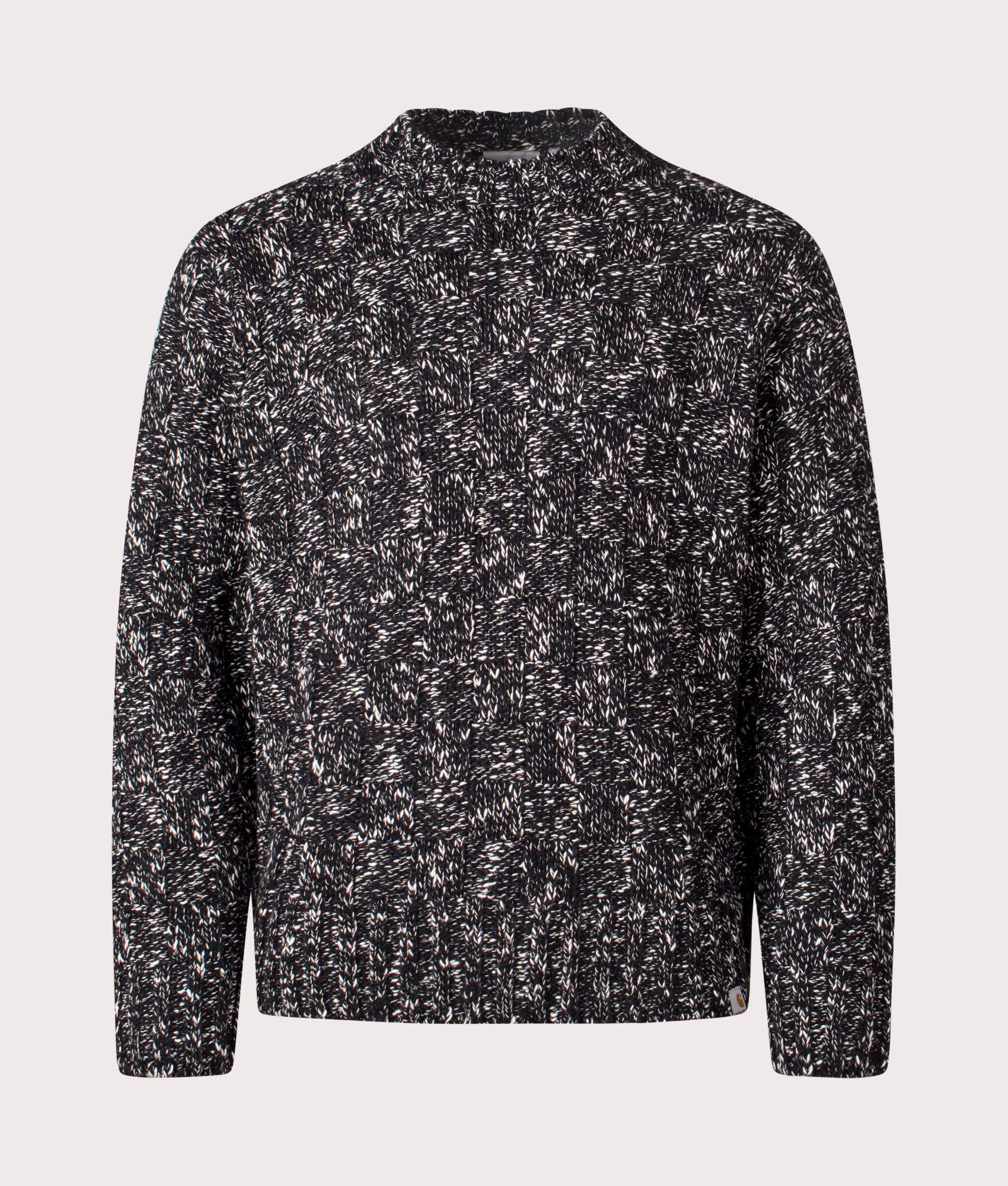 Kyloe Jumper in Black Heather | Carhartt WIP | EQVVS | Front shot 
