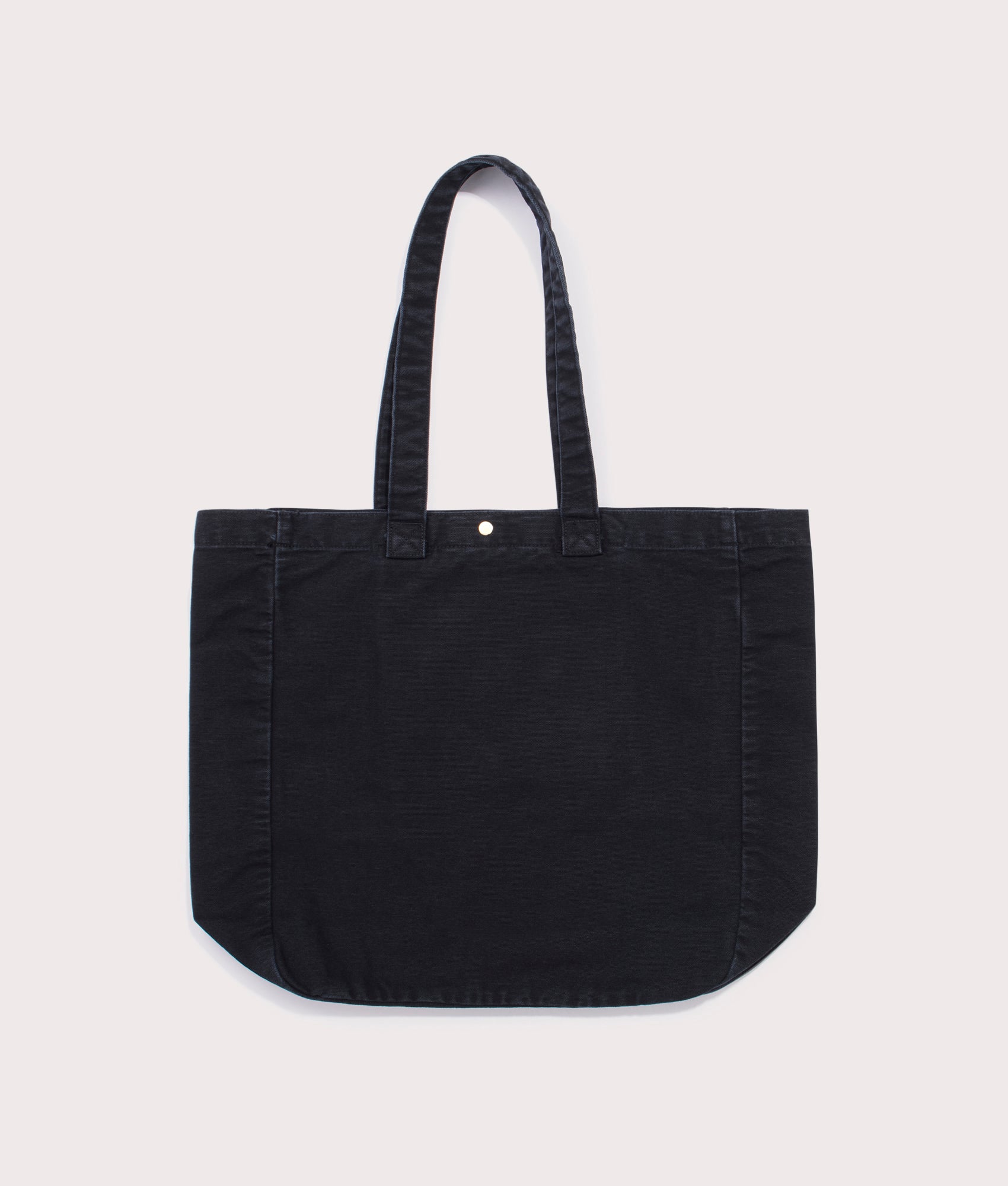 Bayfield Tote Bag in Black Stone Canvas | Carhartt WIP | EQVVS | Back shot