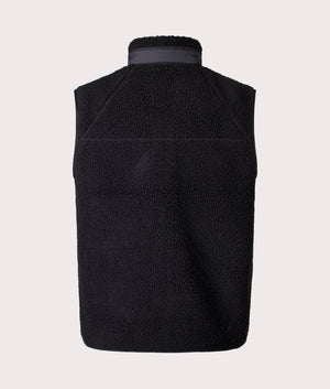 Prentis Vest Liner by Carhartt WIP in Black. Shot by EQVVS. Back shot.