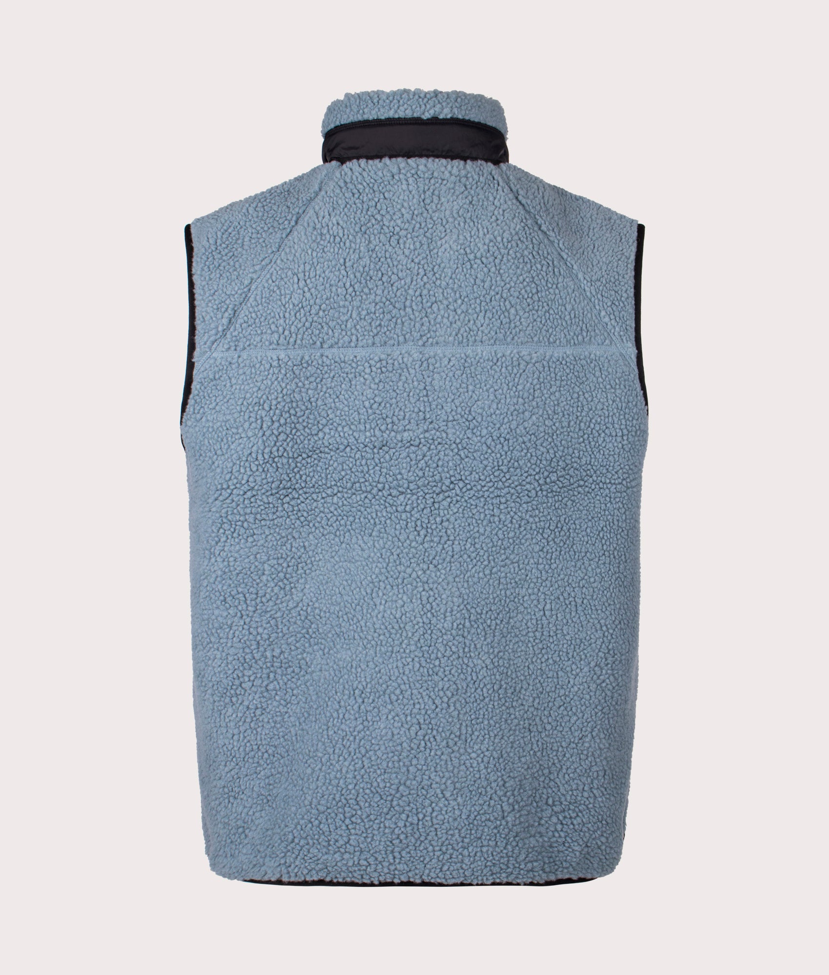 Prentis Vest Liner by Carhartt WIP in Citadel/Black. Shot by EQVVS. Back shot.
