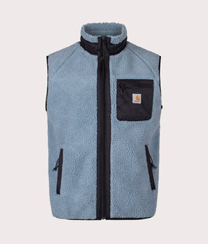 Prentis Vest Liner by Carhartt WIP in Citadel/Black. Shot by EQVVS. Front shot.